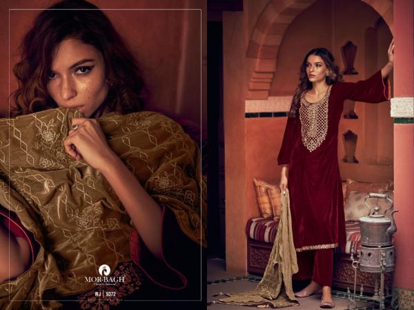 Aashirwad Mor Bagh Ranjha Velvet Designer Salwar Kameez